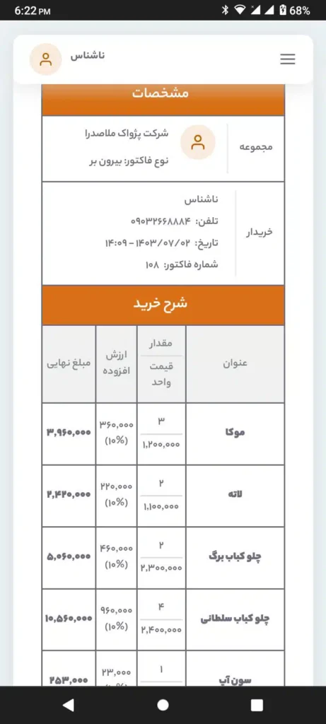 تأثیر ویژگی ارسال پیامک زعفران بر جذب مشتریان جدید sc2